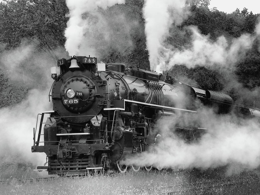 Steam Engine Photograph by Ann Bridges