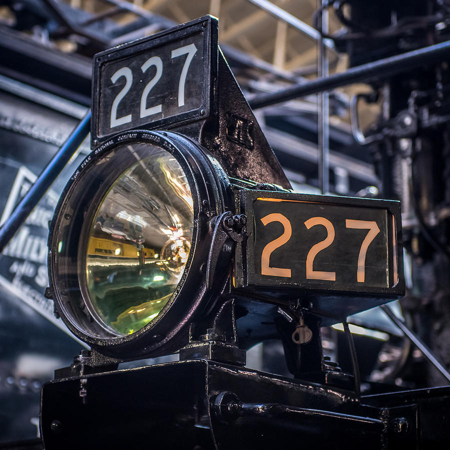 Steam Engine Headlight Photograph by Paul Freidlund