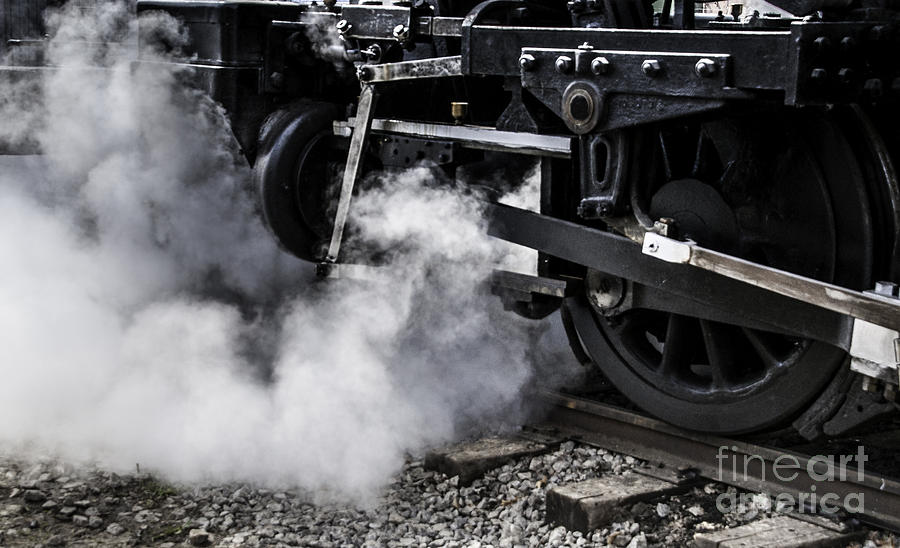 Steam Engine Photograph by Ronald Grogan