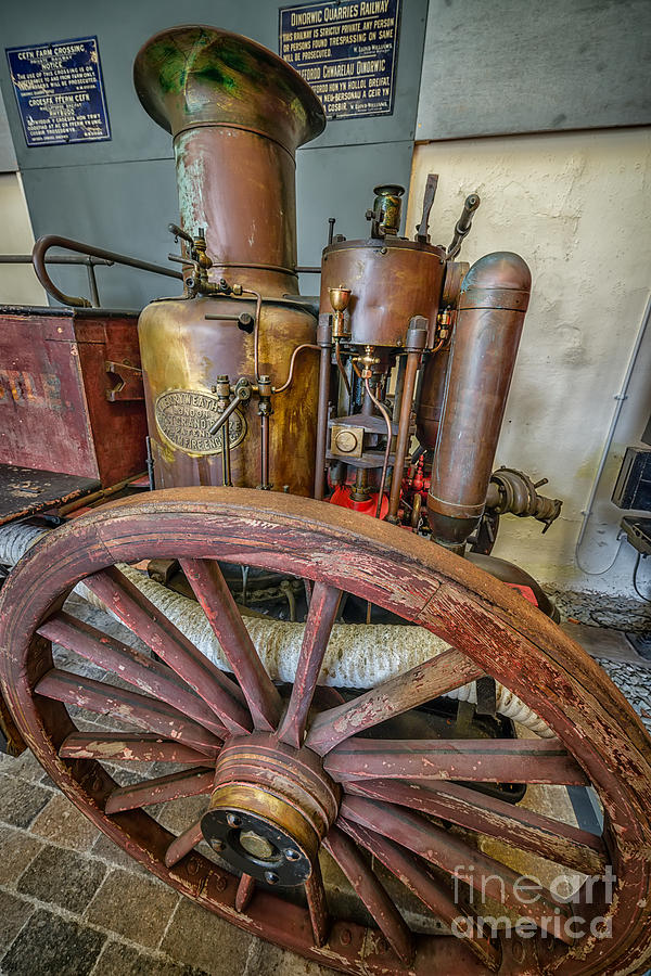 Steam Fire Engine Photograph by Adrian Evans - Pixels
