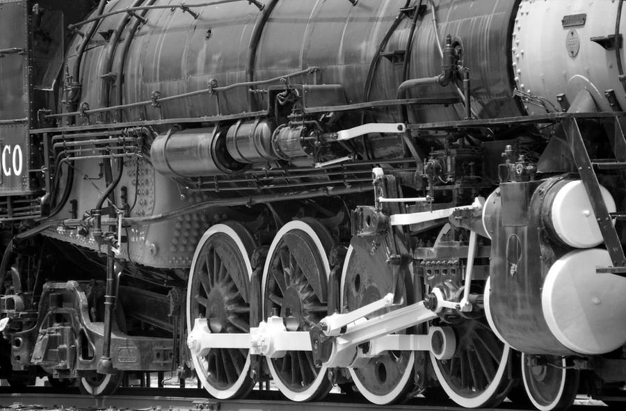 Steam Locomotive 1519 - BW 11 Photograph by Pamela Critchlow