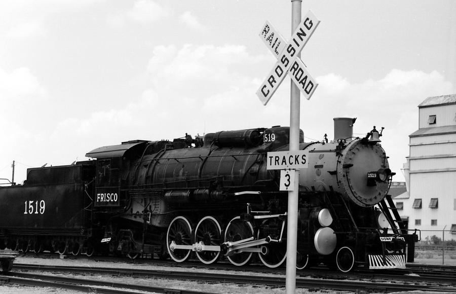Steam Locomotive 1519 - BW 14 Photograph by Pamela Critchlow