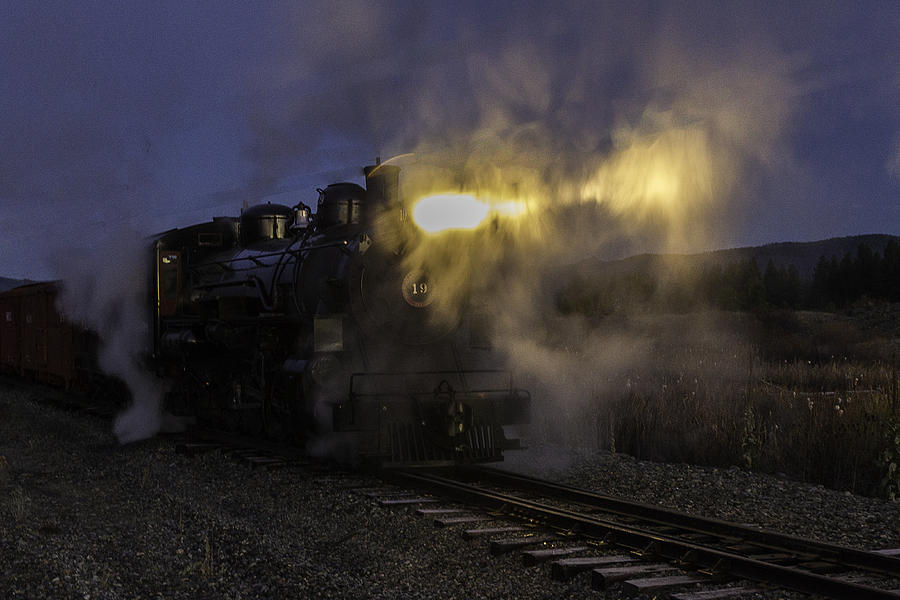 Steam Locomotive 22 Photograph by George Herbert