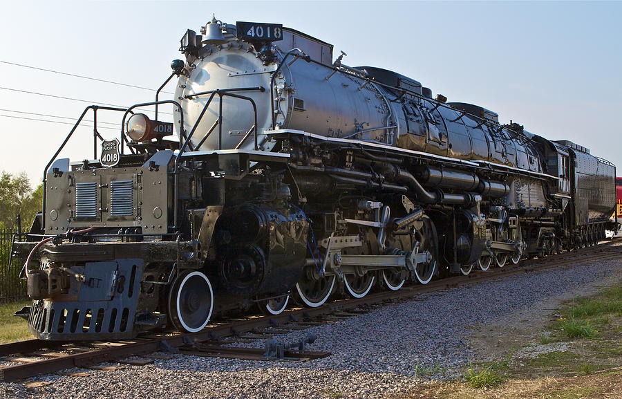 Steam Locomotive 4018 Photograph by John Babis