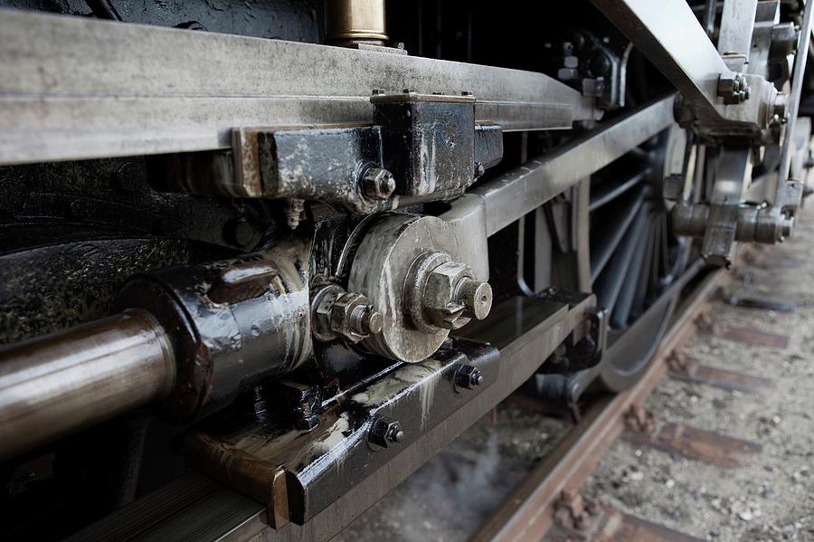 Steam Locomotive Drive Shaft Photograph by Thomas Fredberg/science Photo Library