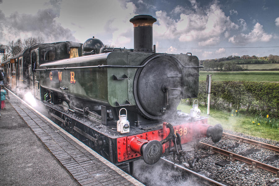 Steam Locomotive Photograph by Geraldine Alexander