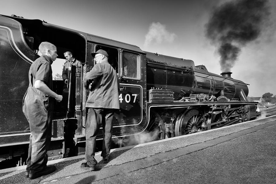 Steam Locomotive Photograph by Grant Glendinning