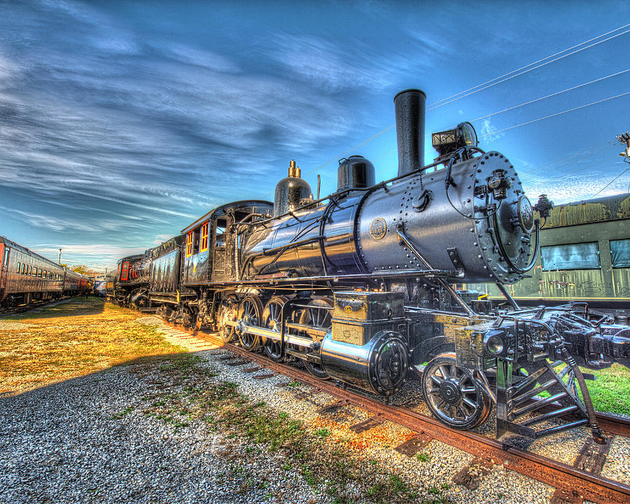 Steam Locomotive No 6 Norfolk and Western Class G-1 Photograph by Greg ...