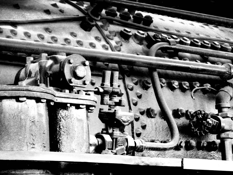 Steam Locomotive Train Detail II Photograph by Karyn Robinson