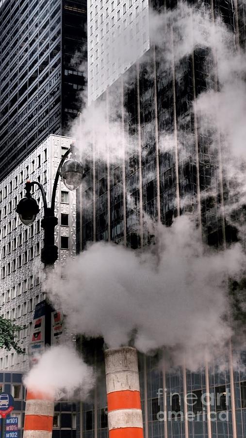 Steam Pipes of New York City Photograph by Miriam Danar Fine Art America