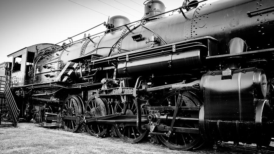 Train Photograph - Steam Power by Geoff Mckay