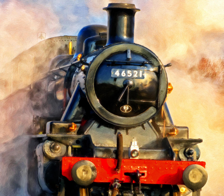Steam Power Painting by Michael Pickett