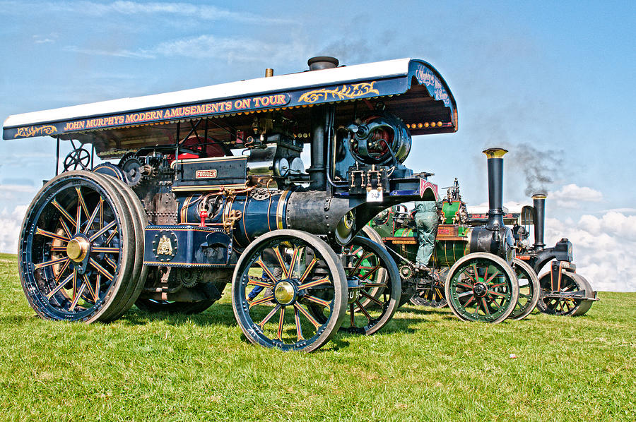 Steam Traction Engines  Photograph by Roy Pedersen