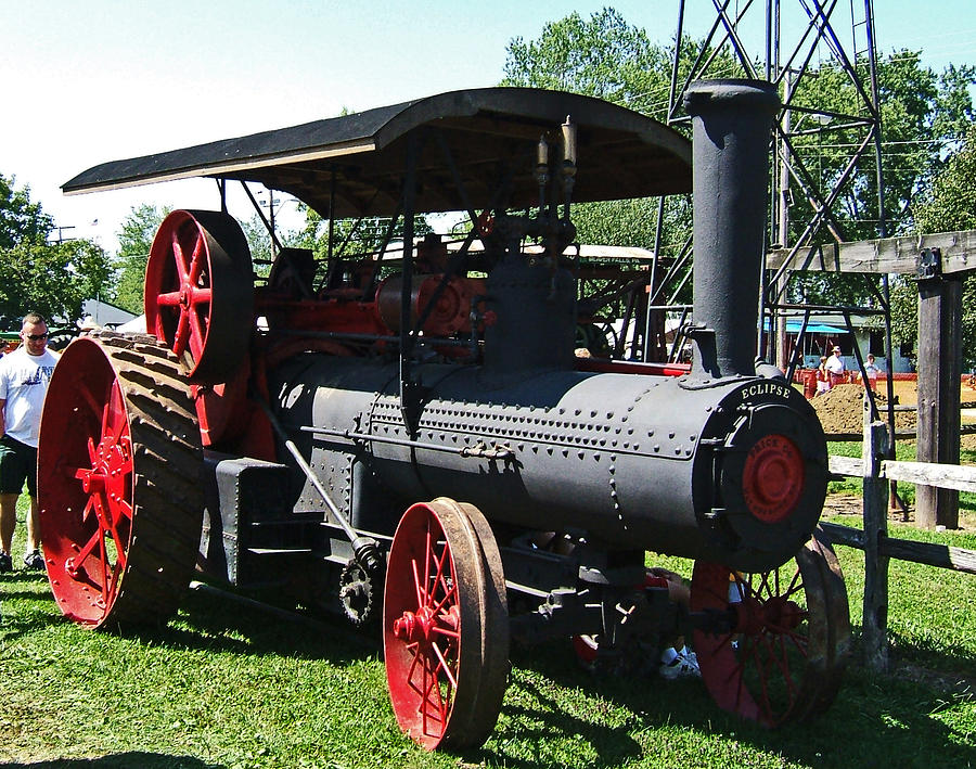 Steam Tractor 001 Photograph by George Bostian