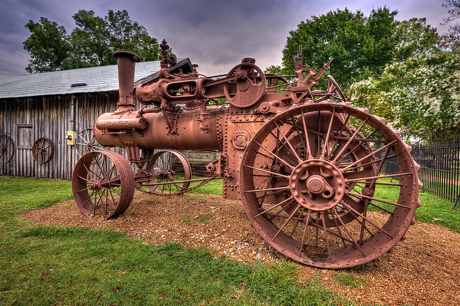 Steam Tractor Photograph by Brett Engle