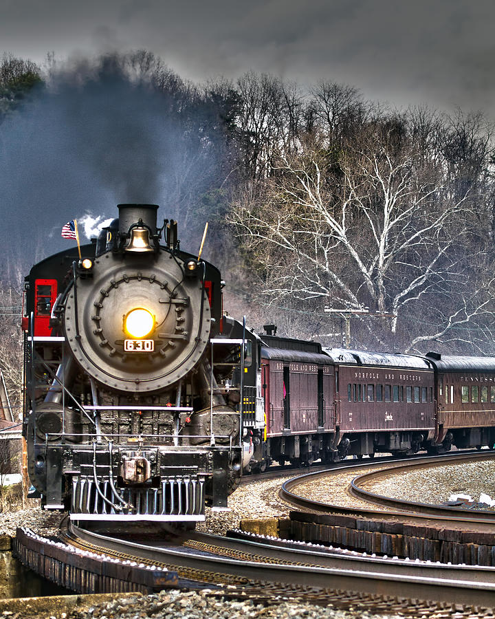 Steam Train Photograph by Alan Raasch