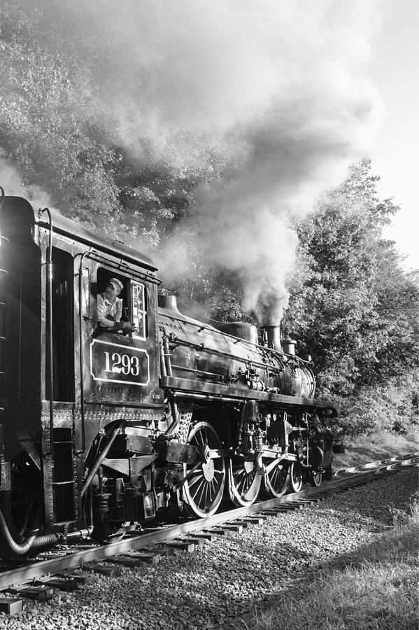 Steam Train Photograph by Ann Bridges
