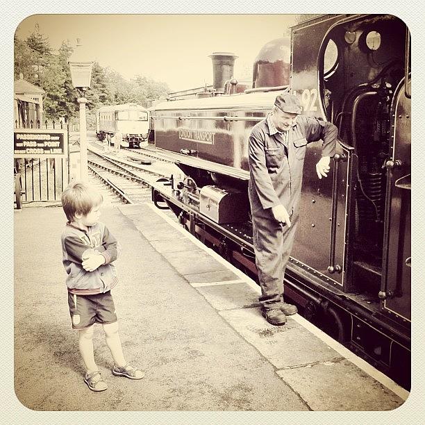 Steam Train Photograph by Deb Wright