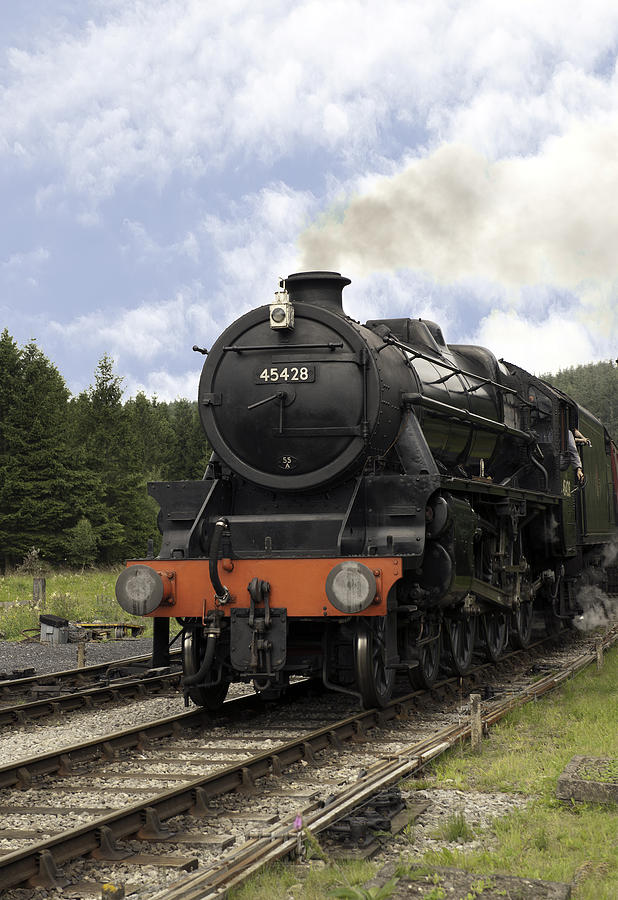 Steam Train Photograph by Gouzel -