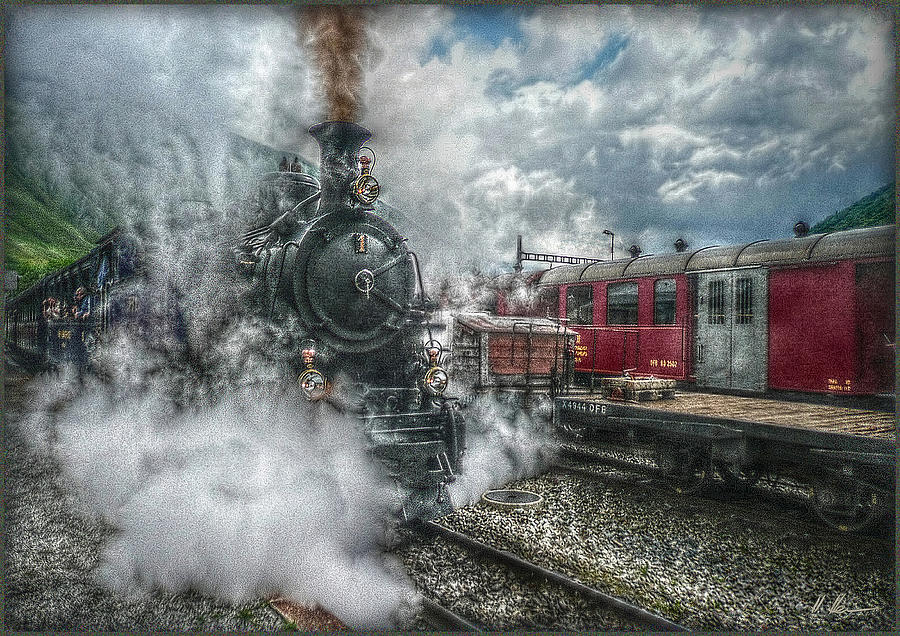 Steam Train Photograph by Hanny Heim