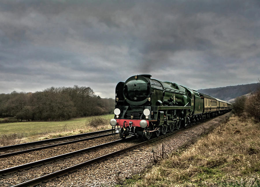 Steam Train In Surrey Photograph by Tim Stocker Photography