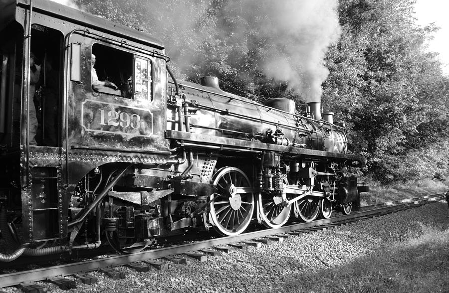 Steam Train IV Photograph by Ann Bridges