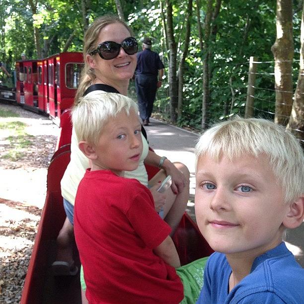 Steam Train Ride. The Boys Loved It Photograph by Tori King