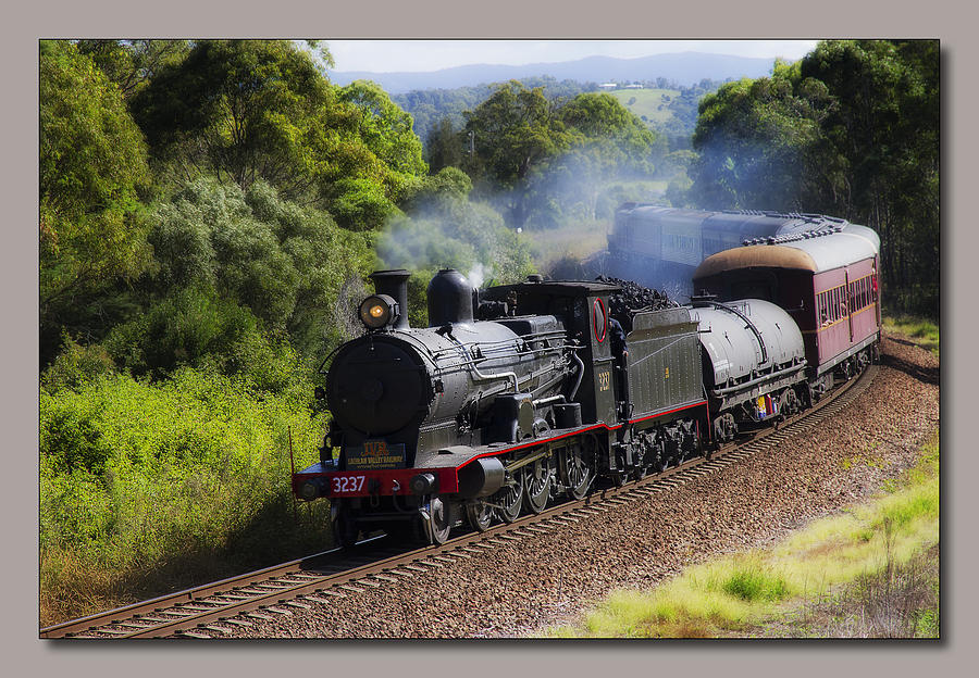 Steam Train Taree 2012 Photograph by Kevin Chippindall