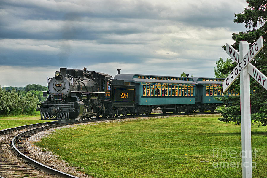 Steam Train TR3627-13 Photograph by Randy Harris