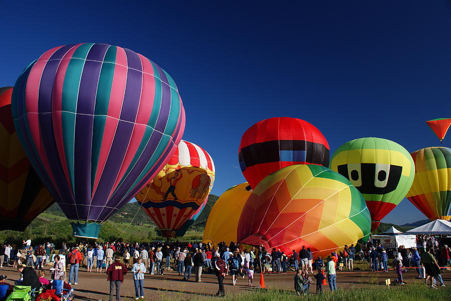 Steamboat Balloon Rising Photograph by Michael J Bauer Photography