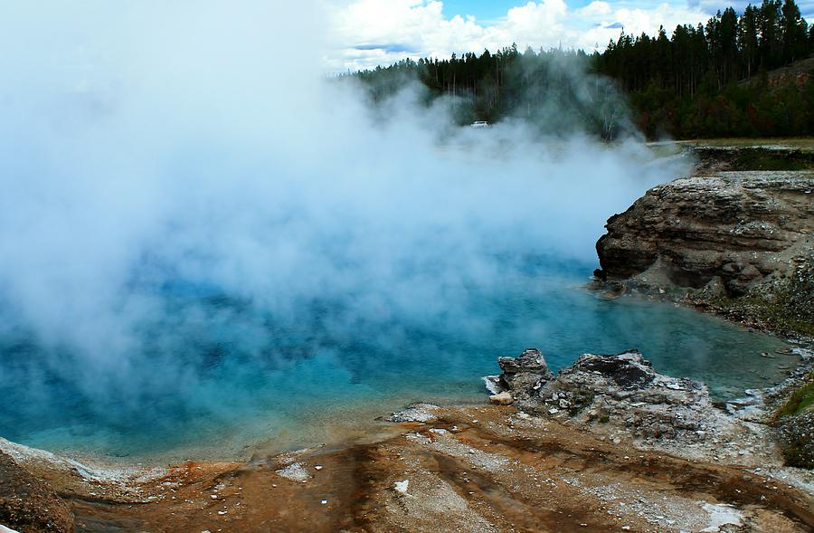 Steaming Springs Photograph by Catie Canetti