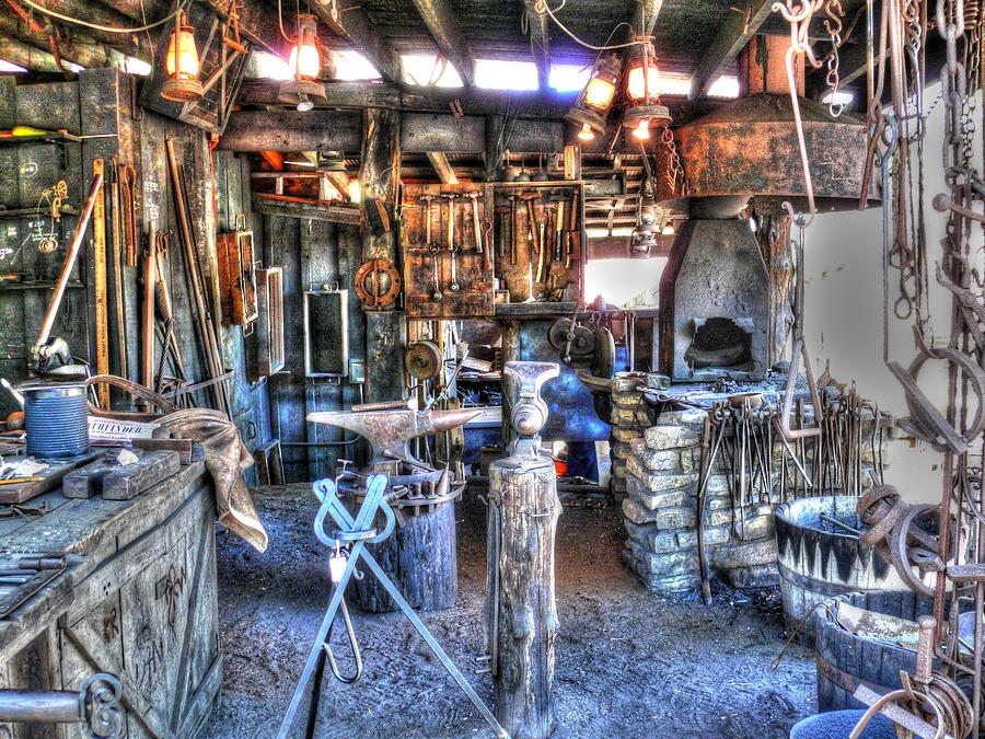 Tool Photograph - Steampunk Blacksmith Shop v1 by John Straton