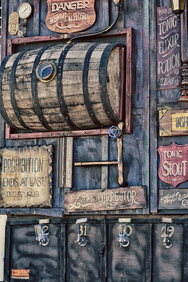 Steampunk brewery  Photograph by Eti Reid