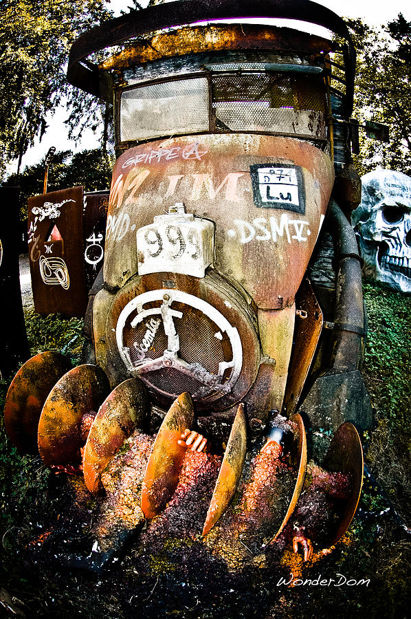 Steampunk Harvester Photograph By Wonder Dom - Pixels