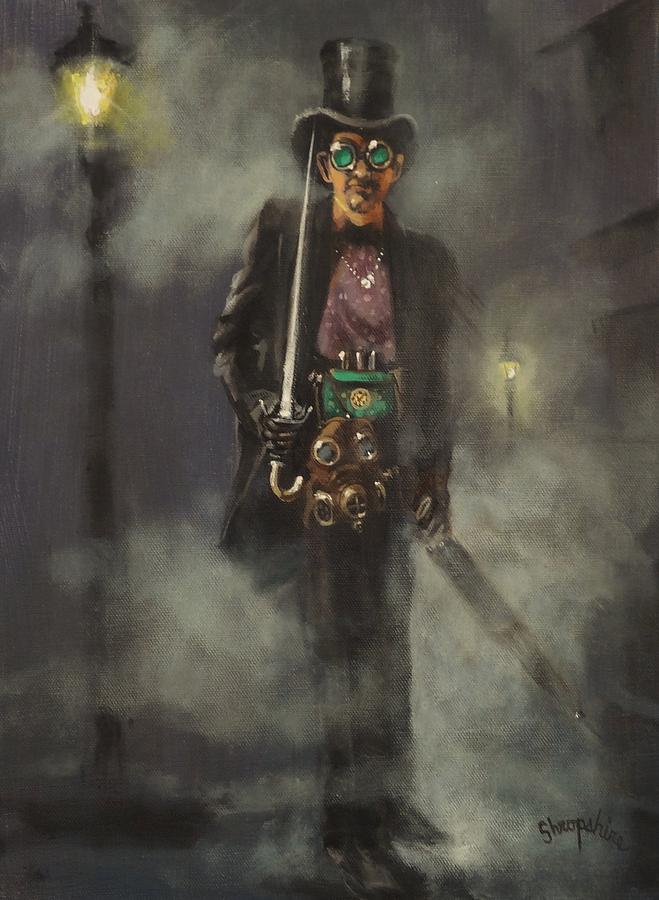 Steampunk Jack Painting by Tom Shropshire