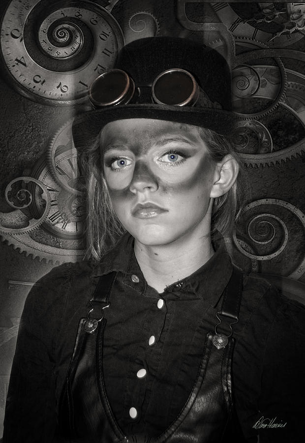 Steampunk Princess Photograph by Diana Haronis