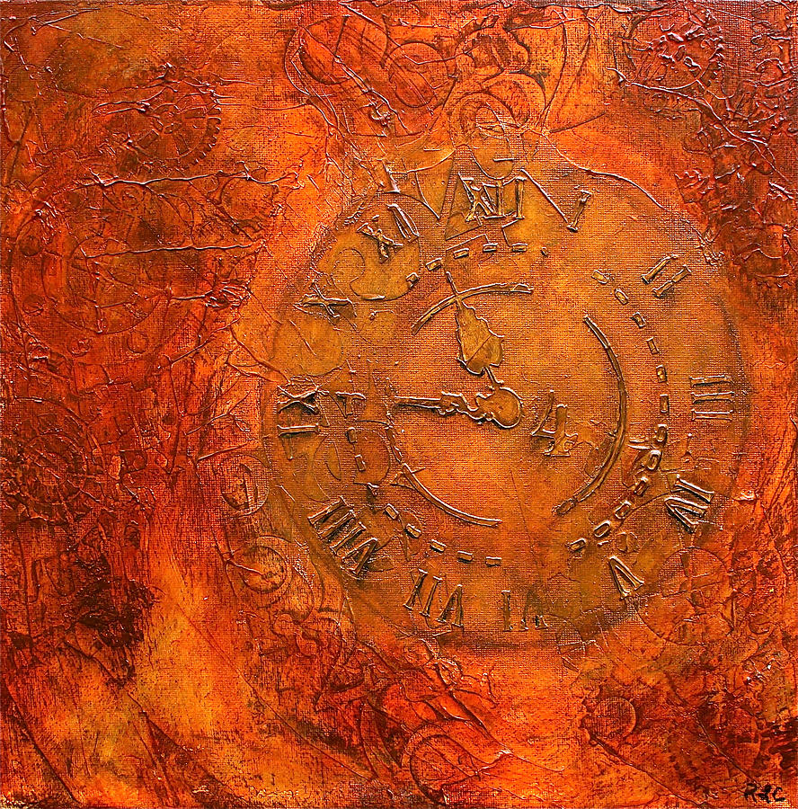 Steampunk Time Mixed Media