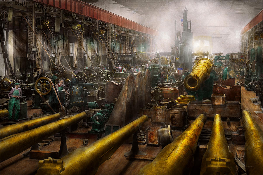 Tool Photograph - STEAMPUNK - War - We are ready by Mike Savad