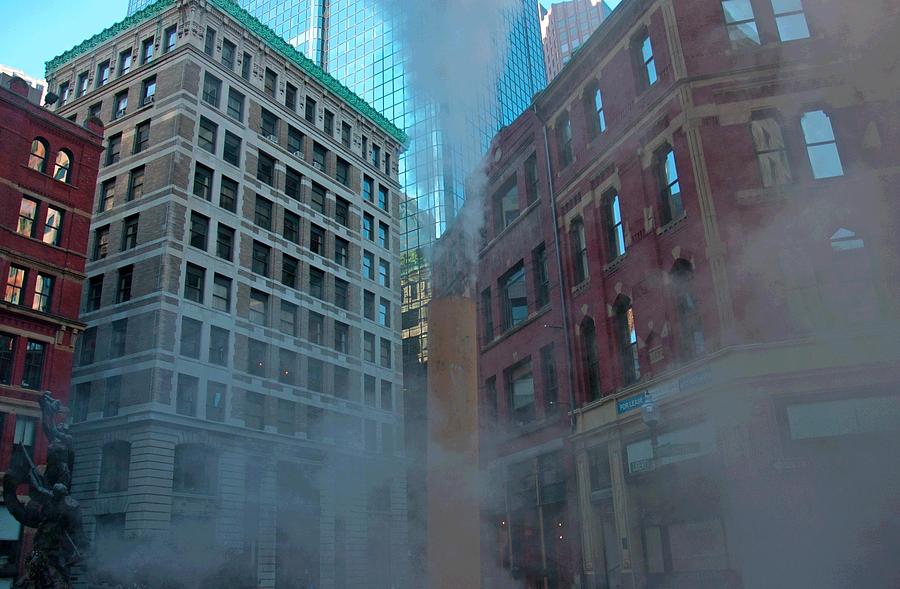 Steamy Boston Photograph by Bruce Carpenter