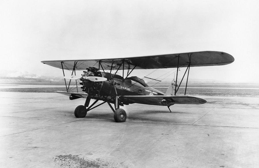 Stearman Airplane, 1928 Photograph by Granger