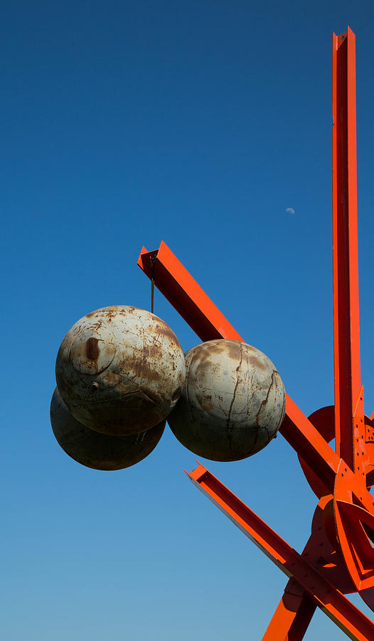 Steel Balls on Girders Photograph by Michael Hope