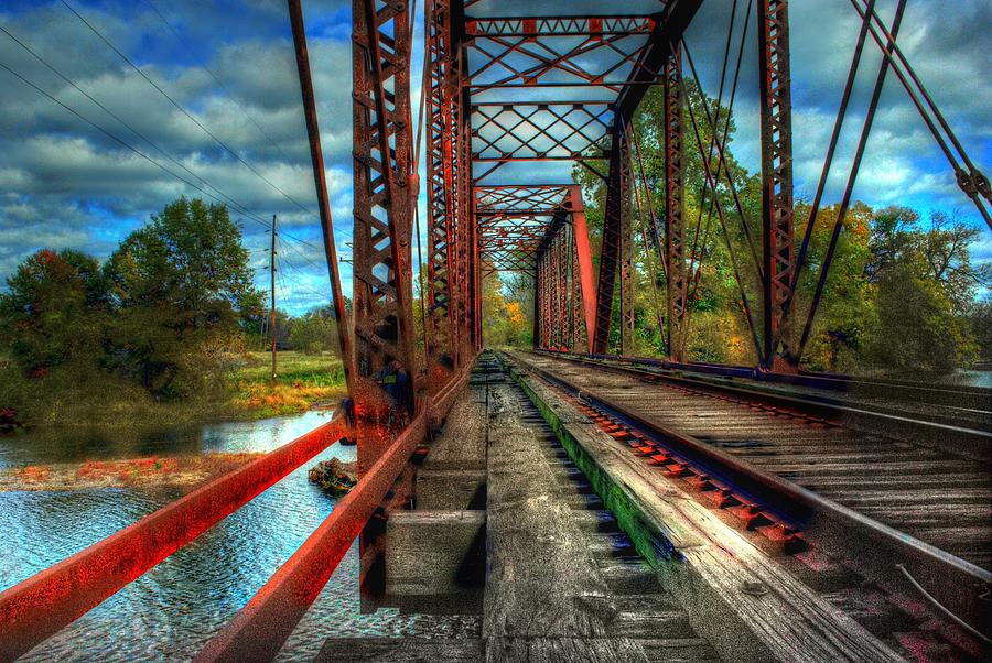 Bridge Photograph - Steel Bridge by Ryan Crane