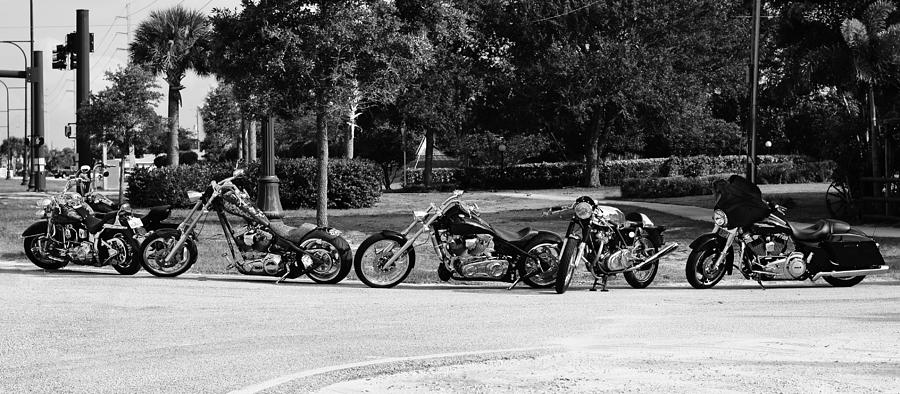 Motorcycle Photograph - Steel Horses by Laura Fasulo