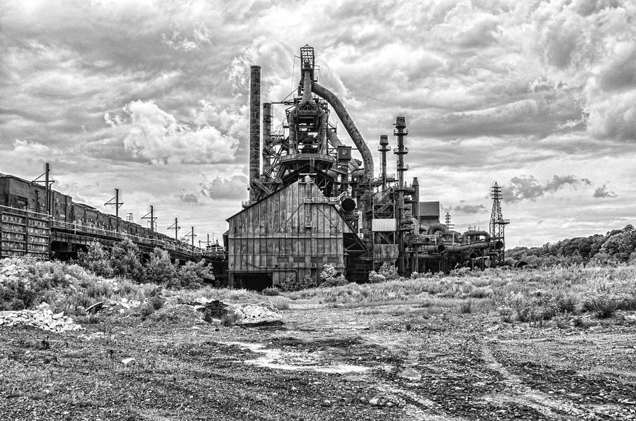 Steel Mill Photograph by Cathy Kovarik