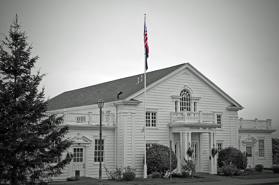 Steilacoom Town Hall Photograph by Tikvahs Hope