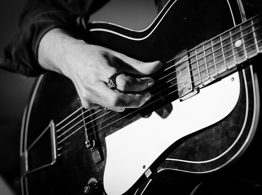 Stella Burns - Guitar close-up Photograph by AM FineArtPrints