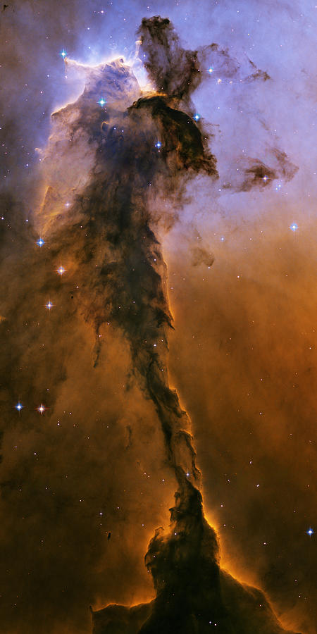 Stellar Spire in the Eagle Nebula Photograph by Eric Glaser