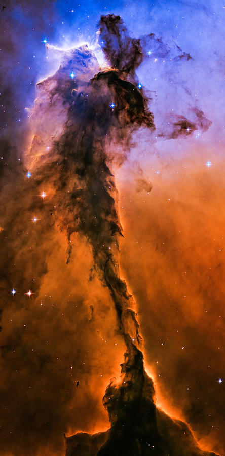 Eagle Photograph - Stellar Spire in the Eagle Nebula by Marco Oliveira
