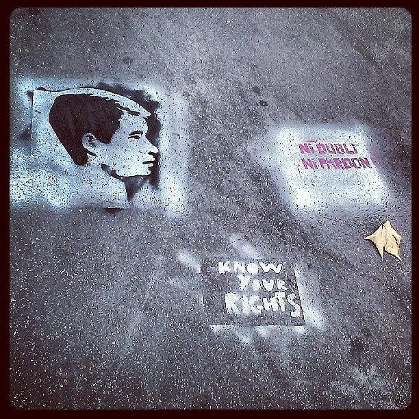 Message Photograph - #stencil #message Ni Oubli Ni Pardon by My Mcwp
