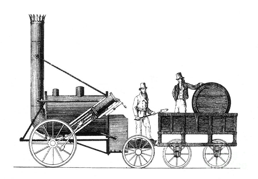 Stephensons Rocket 1829 Photograph by Science Source